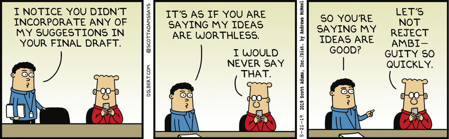 Dilbert Cartoon